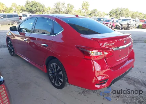 2017 Nissan Sentra Sr Turbo z USA, uszkodzony, nr VIN 3N1CB7AP2HY209157